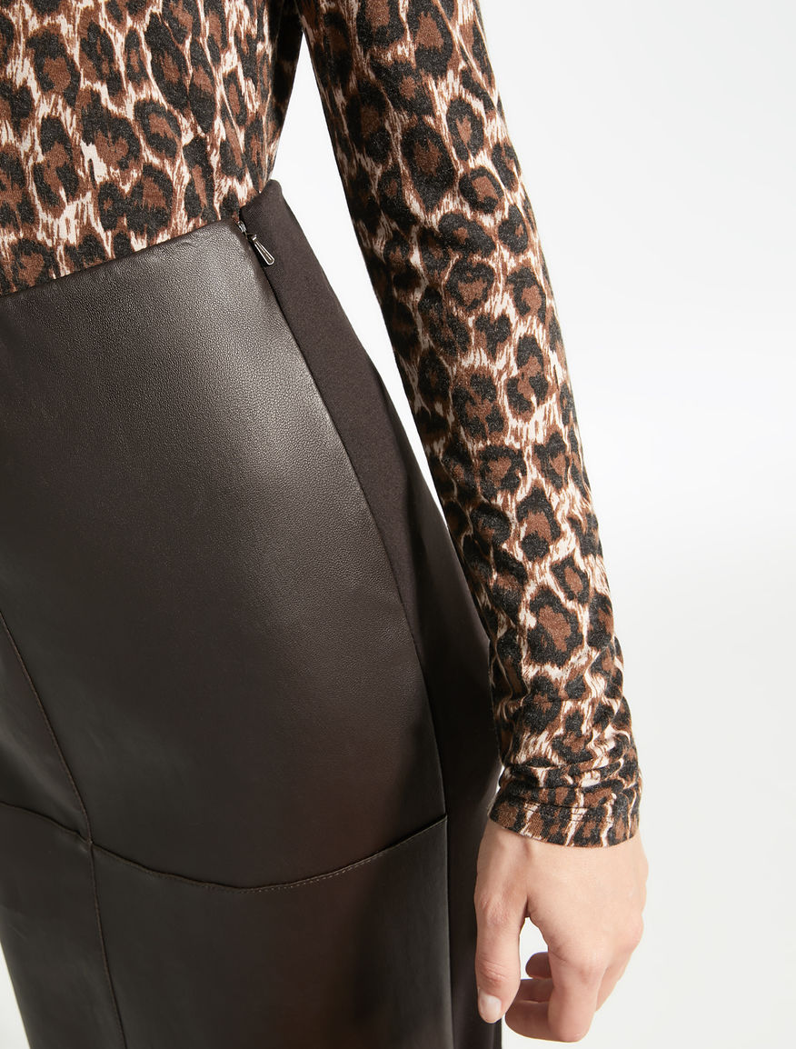 Gonna in nappa stretch Weekend Maxmara Gonna in nappa stretch Weekend Maxmara
