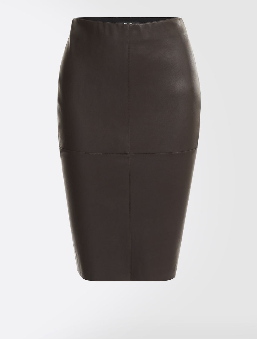 Gonna in nappa stretch Weekend Maxmara Gonna in nappa stretch Weekend Maxmara