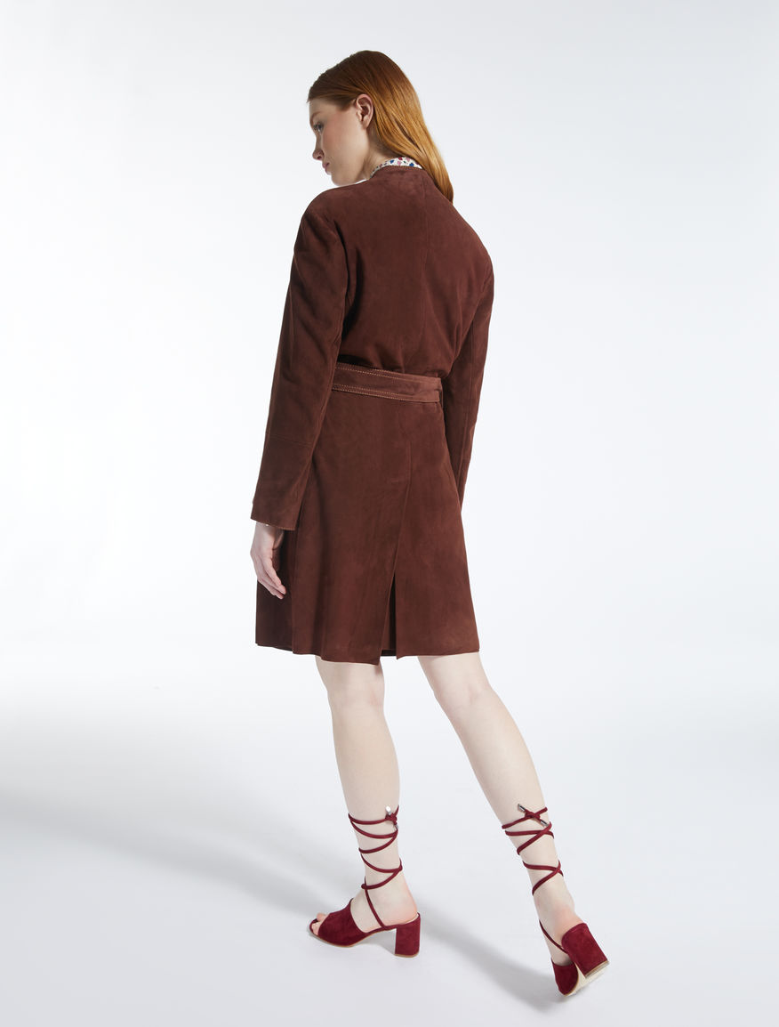Suede duster coat Weekend Maxmara Suede duster coat Weekend Maxmara