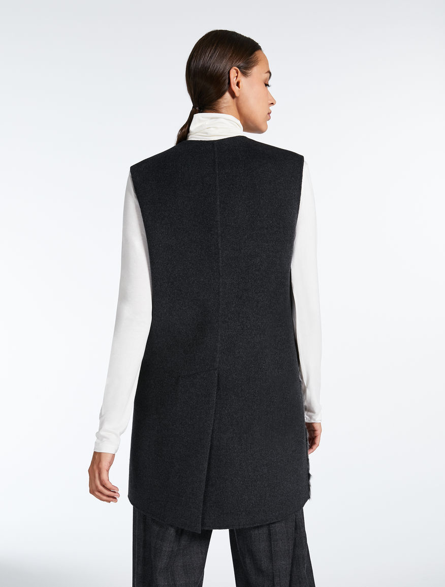 Gilet in lana e pelliccia Weekend Maxmara Gilet in lana e pelliccia Weekend Maxmara