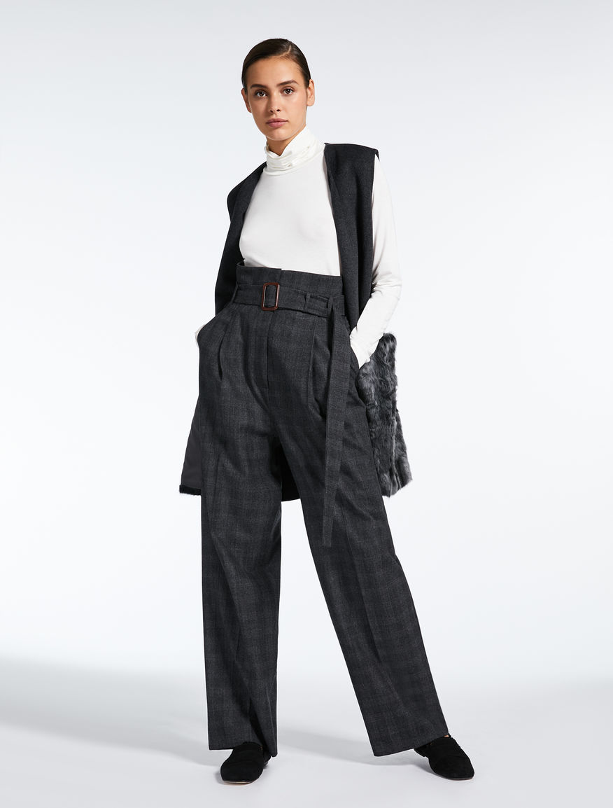 Gilet in lana e pelliccia Weekend Maxmara Gilet in lana e pelliccia Weekend Maxmara