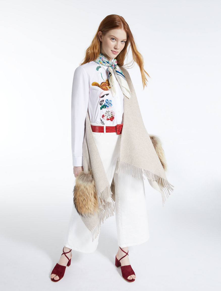 Crocodile print leather belt Weekend Maxmara Crocodile print leather belt Weekend Maxmara