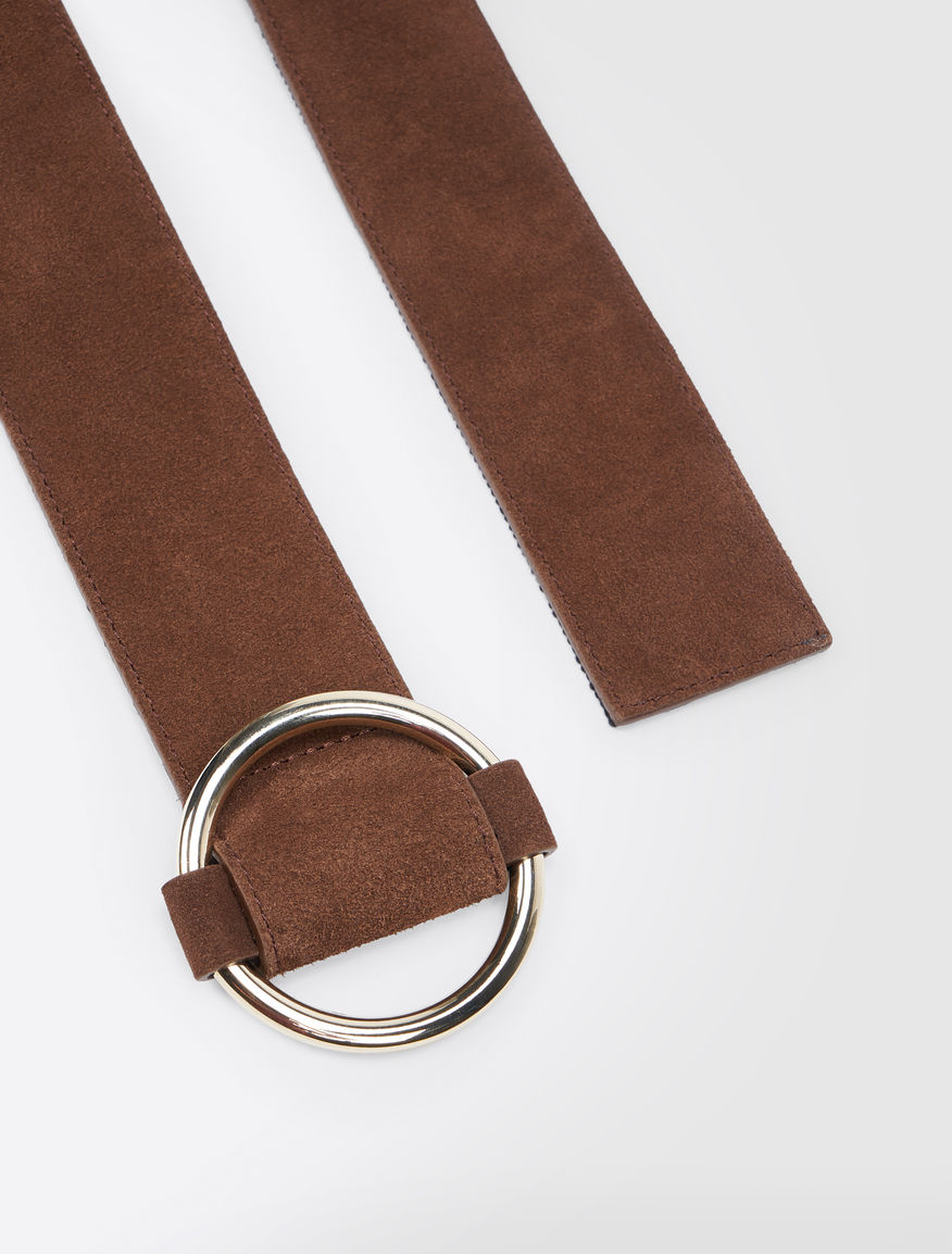 Suede leather belt Weekend Maxmara Suede leather belt Weekend Maxmara