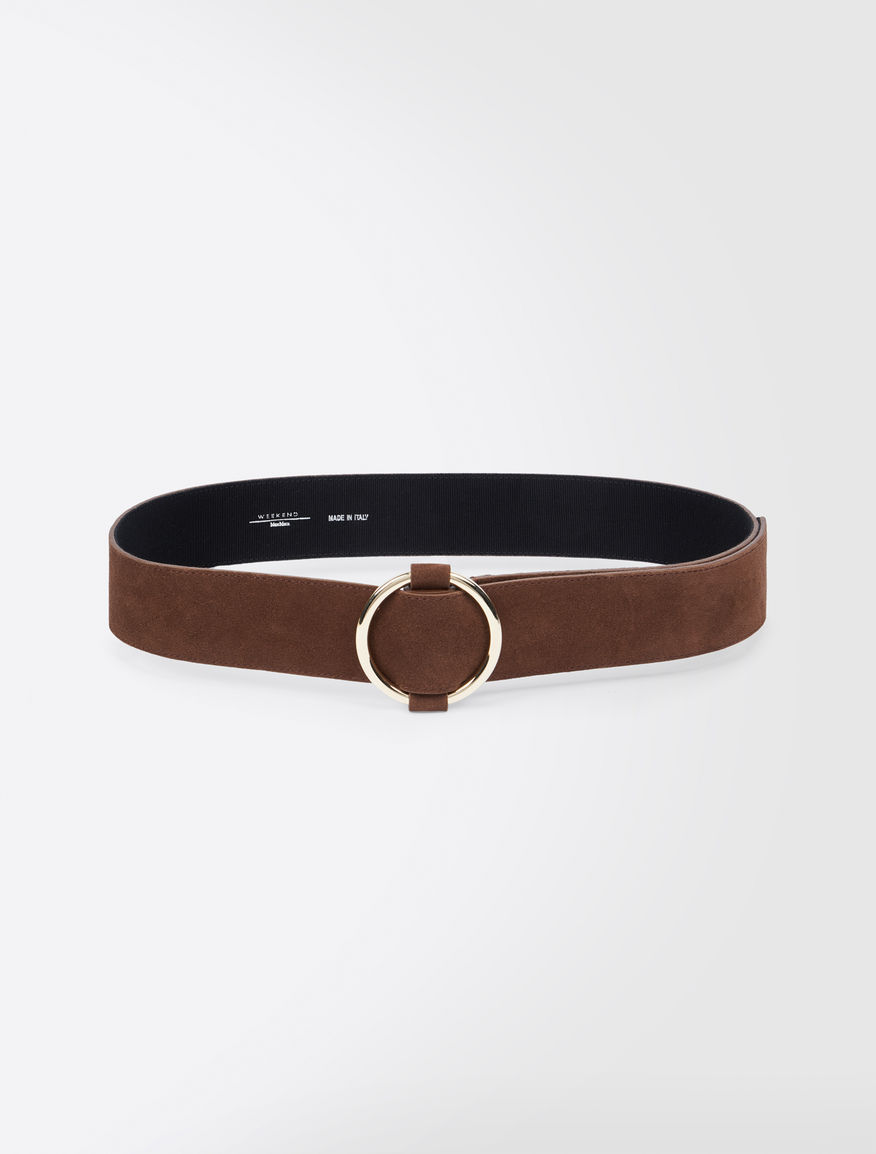 Suede leather belt Weekend Maxmara Suede leather belt Weekend Maxmara