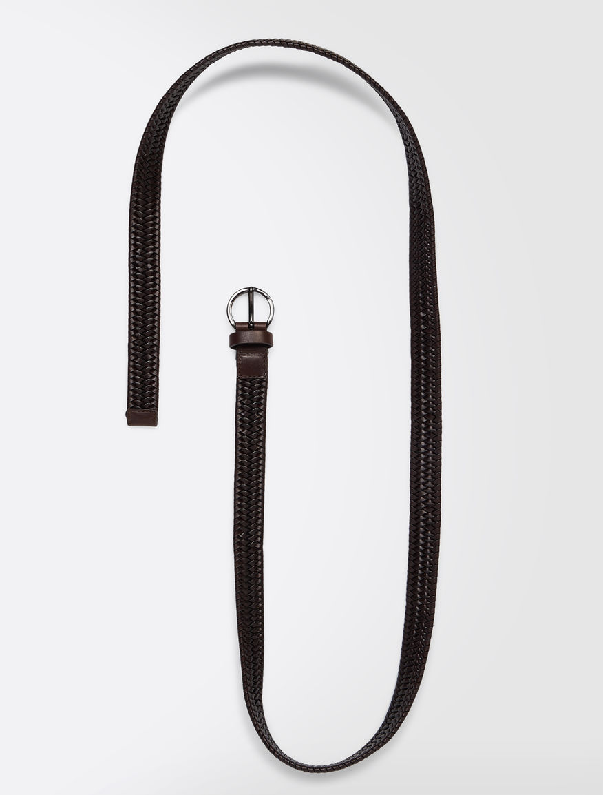 Braided leather belt Weekend Maxmara Braided leather belt Weekend Maxmara