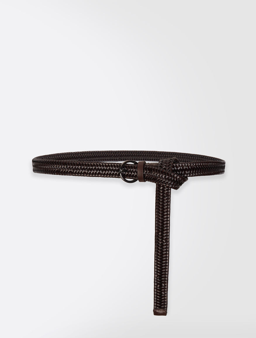 Braided leather belt Weekend Maxmara Braided leather belt Weekend Maxmara
