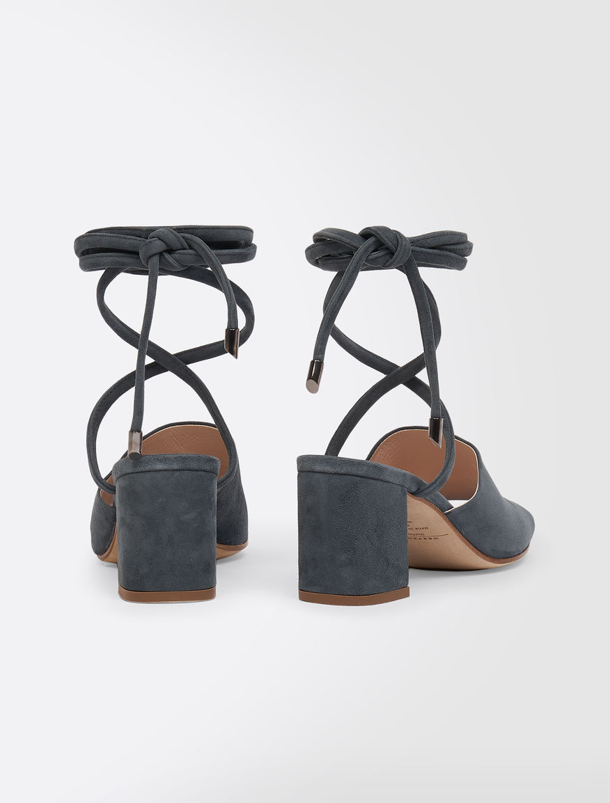 Suede leather mules Weekend Maxmara Suede leather mules Weekend Maxmara