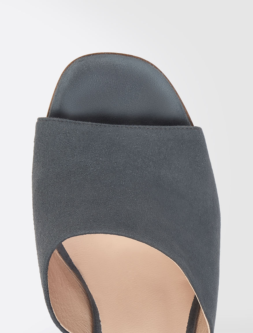 Suede leather mules Weekend Maxmara Suede leather mules Weekend Maxmara