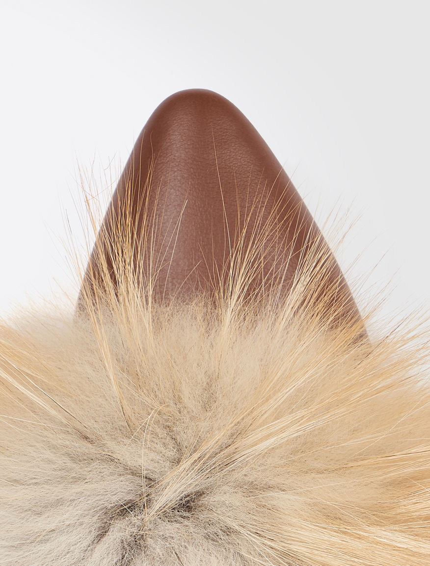 Fox fur clogs Weekend Maxmara Fox fur clogs Weekend Maxmara