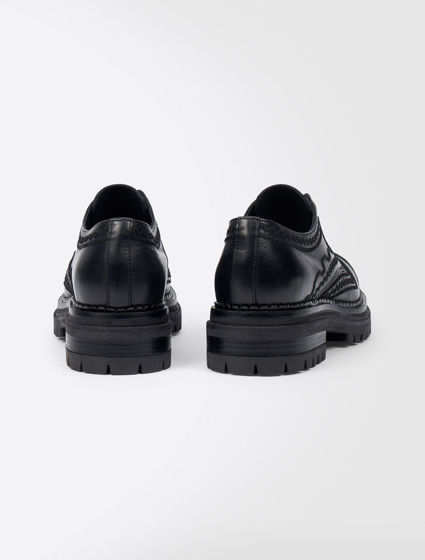 Leather lace-up shoes Weekend Maxmara Leather lace-up shoes Weekend Maxmara