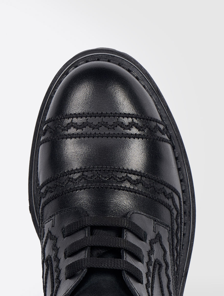 Leather lace-up shoes Weekend Maxmara Leather lace-up shoes Weekend Maxmara