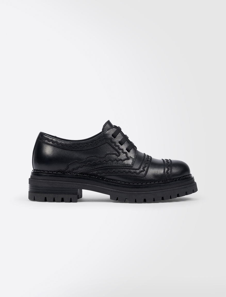 Leather lace-up shoes Weekend Maxmara Leather lace-up shoes Weekend Maxmara