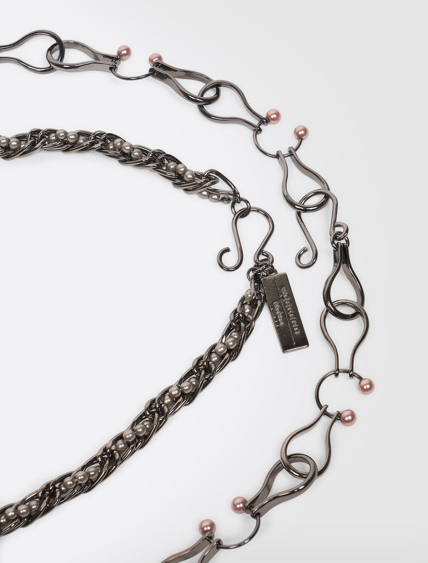 Set of two beaded necklaces Weekend Maxmara Set of two beaded necklaces Weekend Maxmara