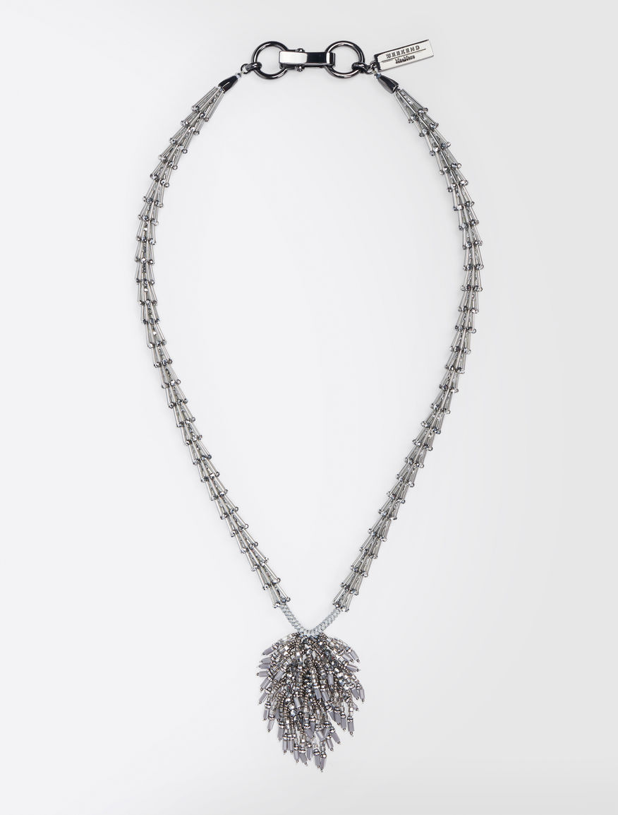 Necklace with glass pendant Weekend Maxmara Necklace with glass pendant Weekend Maxmara