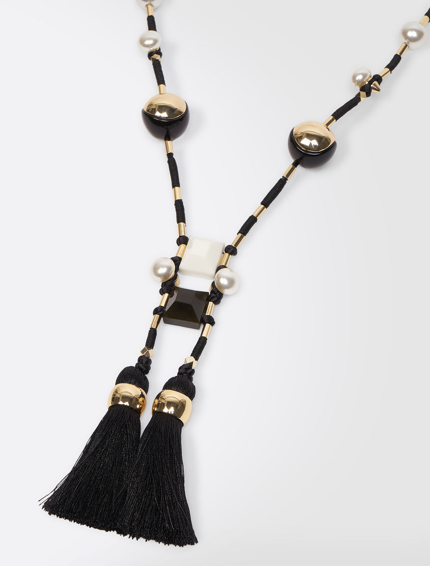 Cord necklace with pendant Weekend Maxmara Cord necklace with pendant Weekend Maxmara