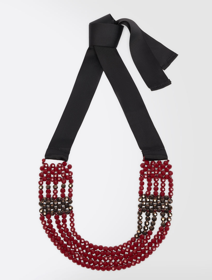 Multi-strand necklace with beads Weekend Maxmara Multi-strand necklace with beads Weekend Maxmara