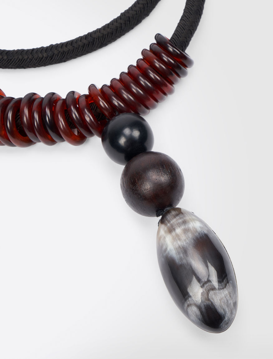 Necklace with horn pendant Weekend Maxmara Necklace with horn pendant Weekend Maxmara