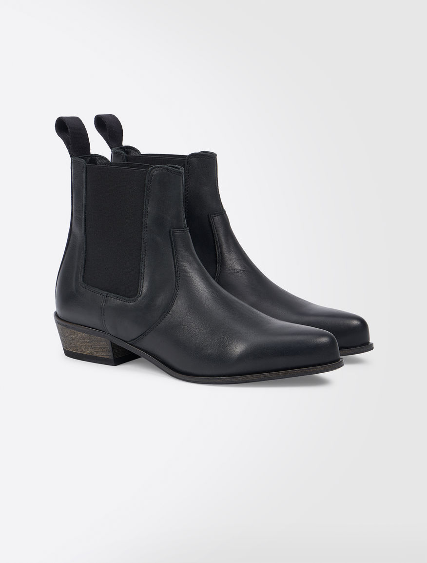 Leather Beatle boots Weekend Maxmara Leather Beatle boots Weekend Maxmara