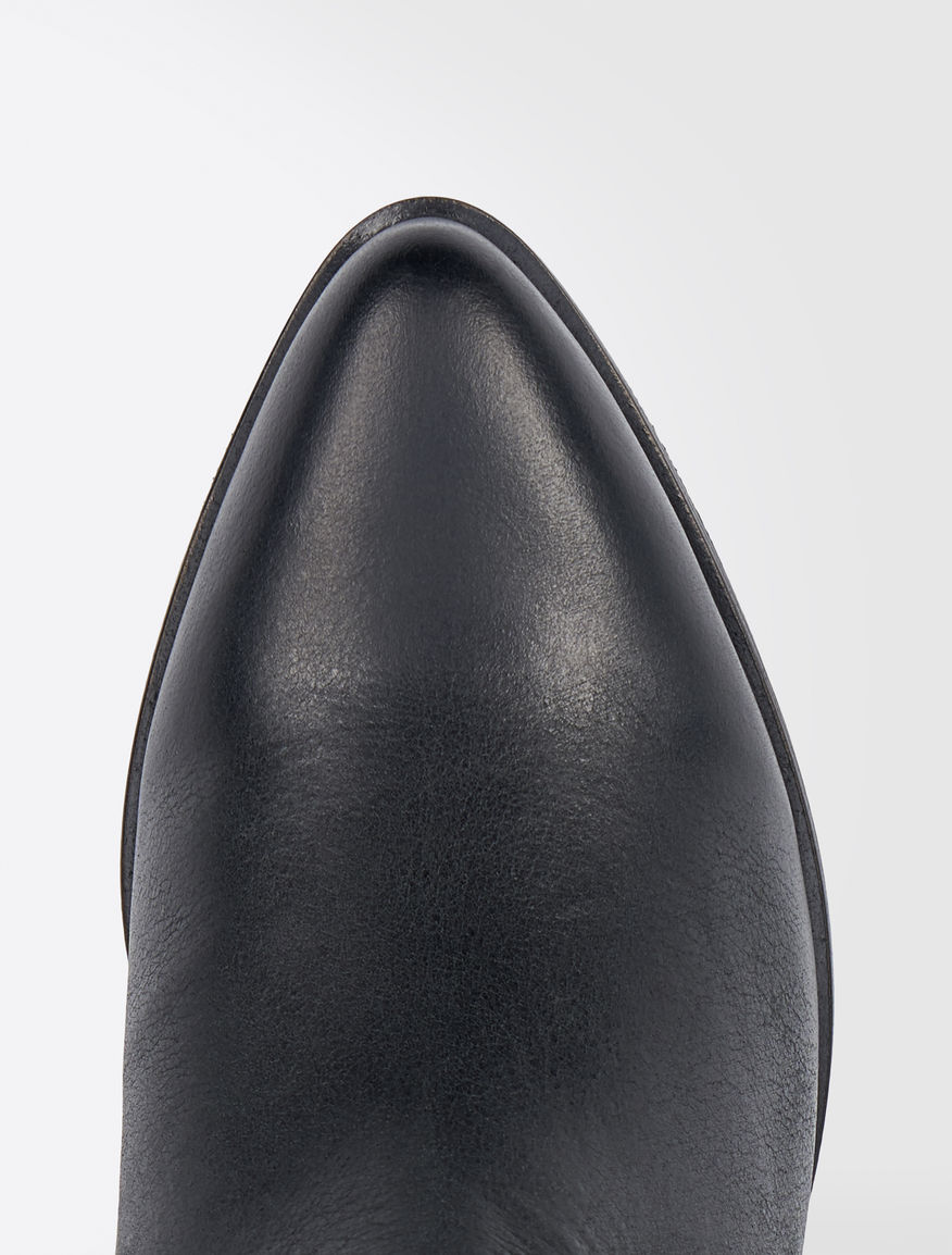 Leather Beatle boots Weekend Maxmara Leather Beatle boots Weekend Maxmara