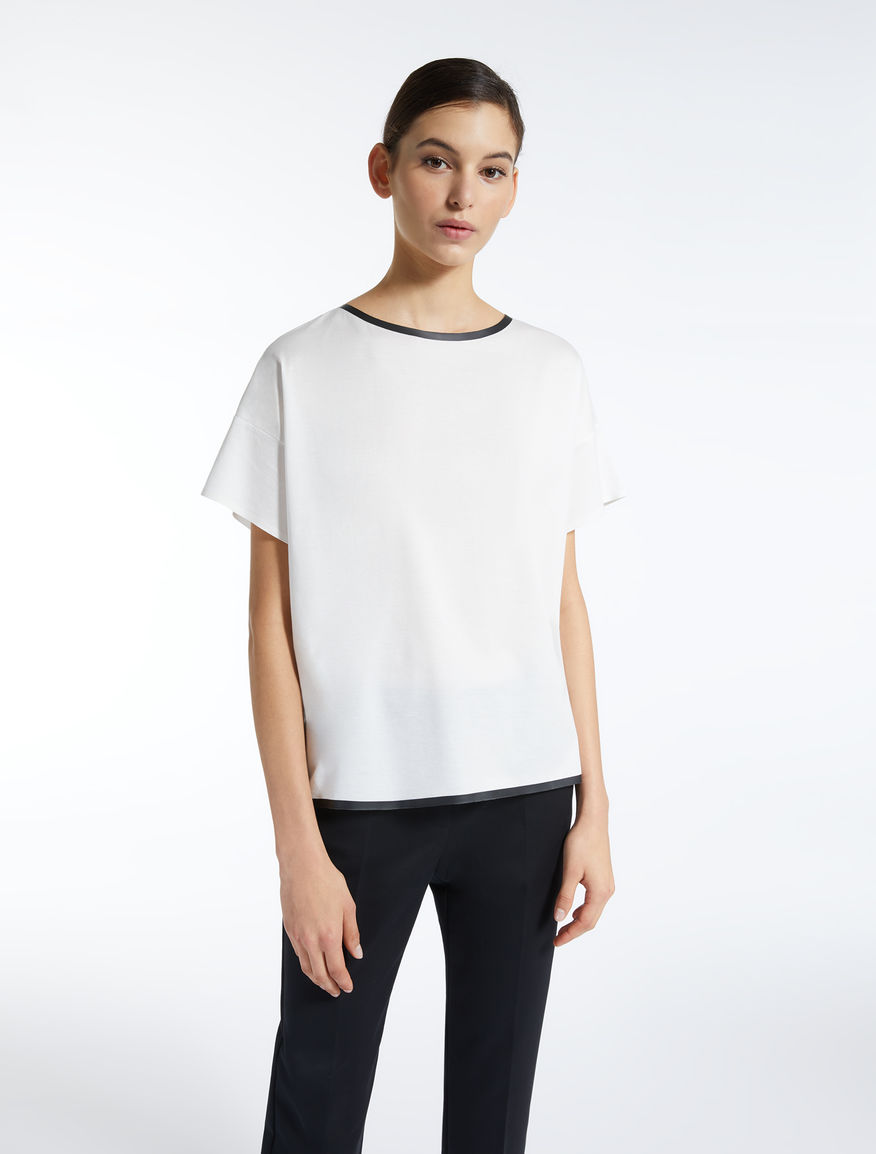 Cotton jersey T-shirt Weekend Maxmara Cotton jersey T-shirt Weekend Maxmara