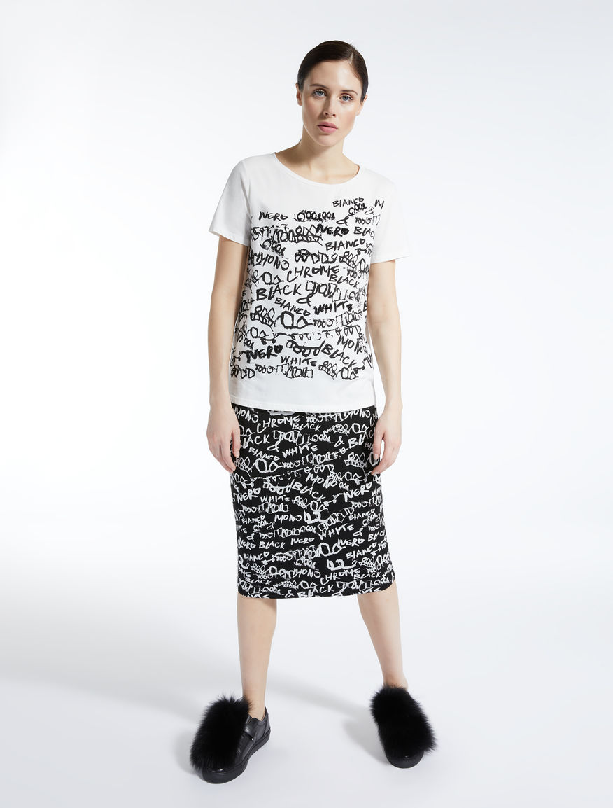 Cotton jersey T-shirt Weekend Maxmara Cotton jersey T-shirt Weekend Maxmara