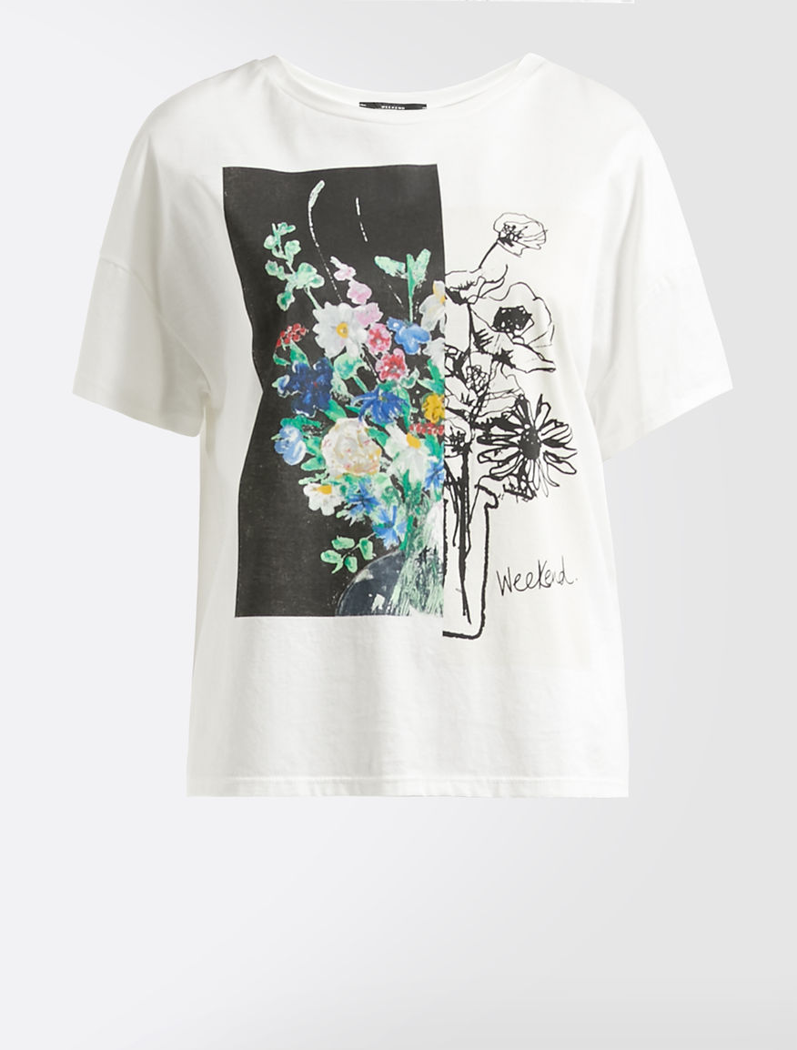 Cotton jersey T-shirt Weekend Maxmara Cotton jersey T-shirt Weekend Maxmara
