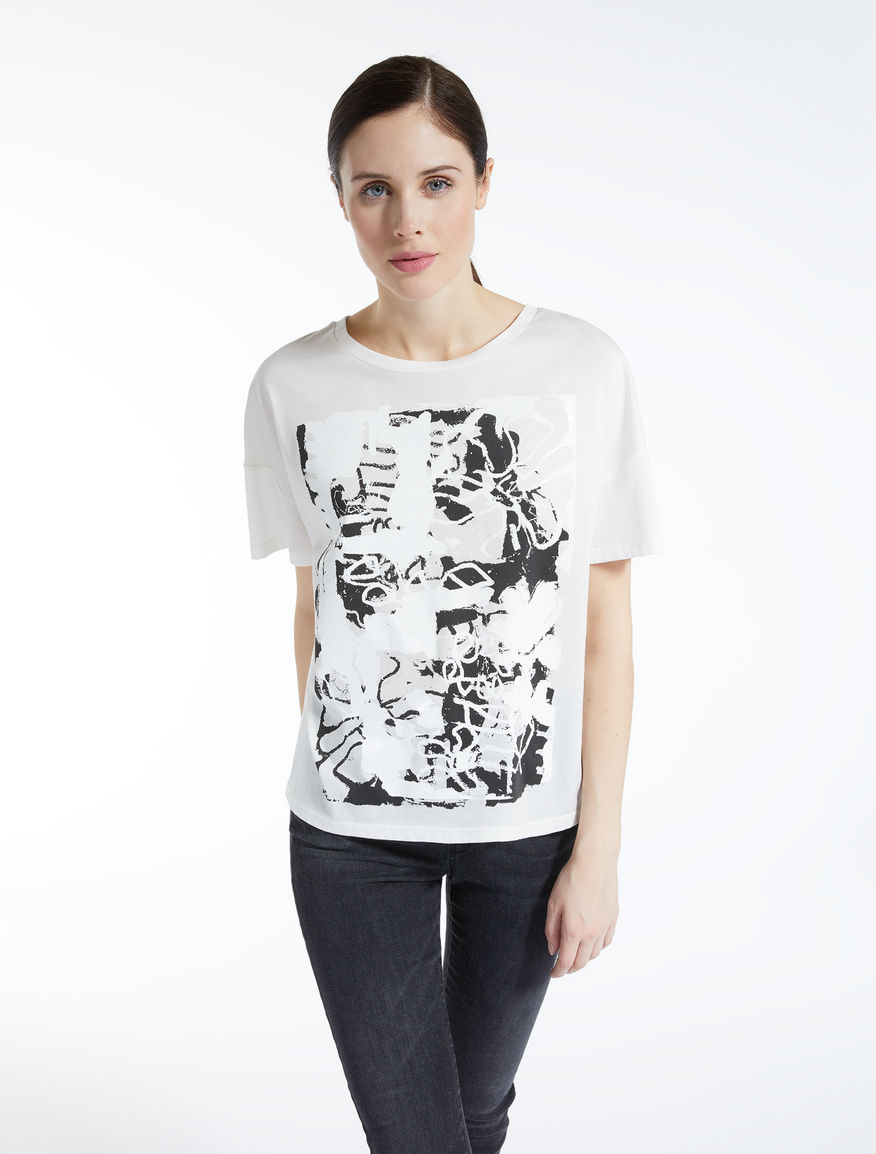 Cotton jersey T-shirt Weekend Maxmara Cotton jersey T-shirt Weekend Maxmara