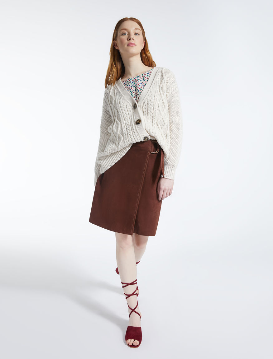 Silk and stretch jersey T-shirt Weekend Maxmara Silk and stretch jersey T-shirt Weekend Maxmara
