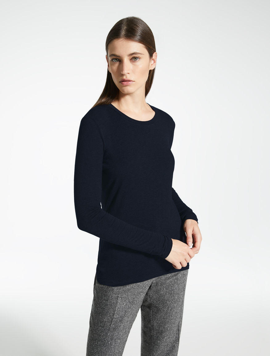 Maglia in jersey di viscosa Weekend Maxmara Maglia in jersey di viscosa Weekend Maxmara
