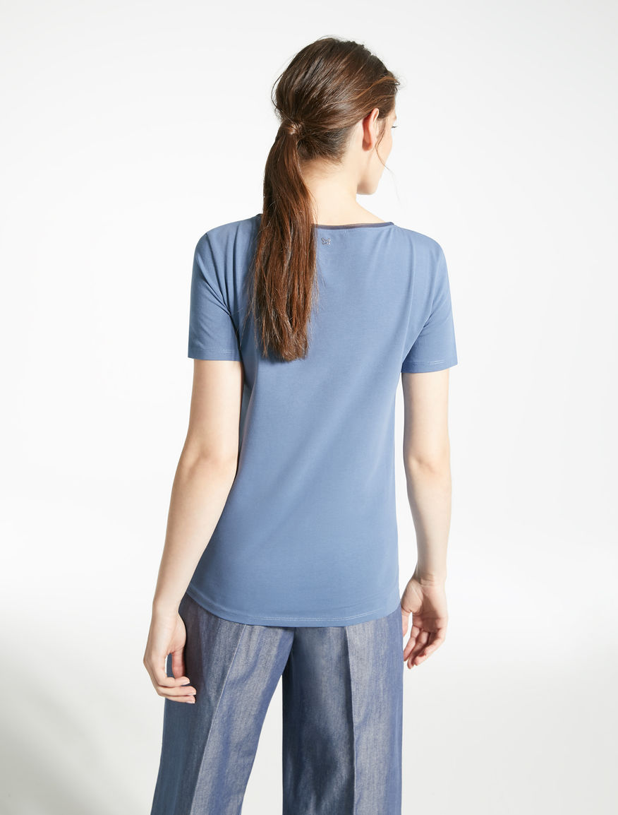 T-shirt in jersey di cotone Weekend Maxmara T-shirt in jersey di cotone Weekend Maxmara
