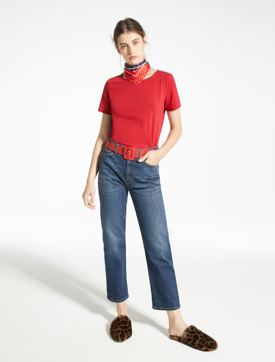 Cotton jersey T-shirt Weekend Maxmara Cotton jersey T-shirt Weekend Maxmara
