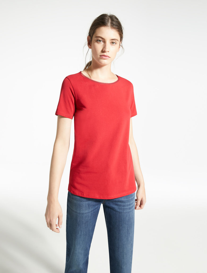 Cotton jersey T-shirt Weekend Maxmara Cotton jersey T-shirt Weekend Maxmara