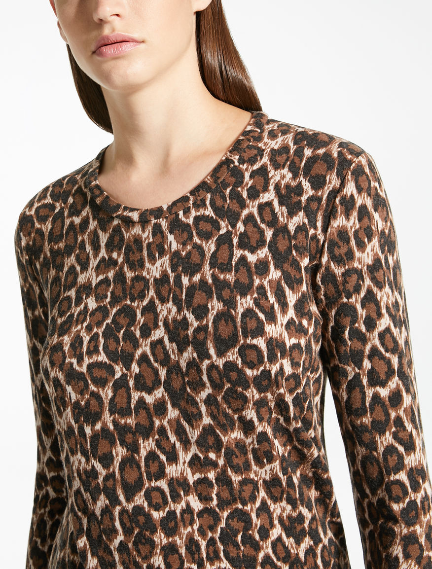 Maglia in jersey di viscosa e lana Weekend Maxmara Maglia in jersey di viscosa e lana Weekend Maxmara
