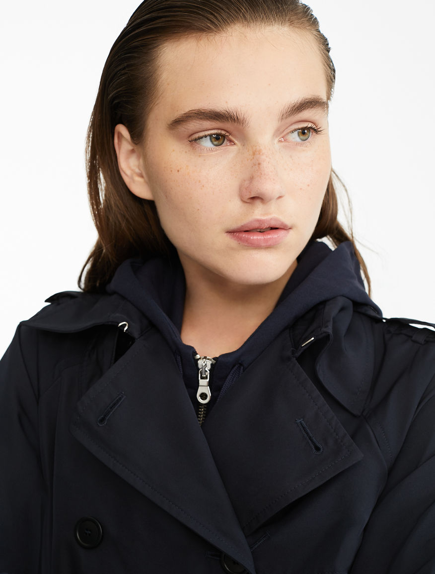 Water-repellent taffeta trench coat Weekend Maxmara Water-repellent taffeta trench coat Weekend Maxmara