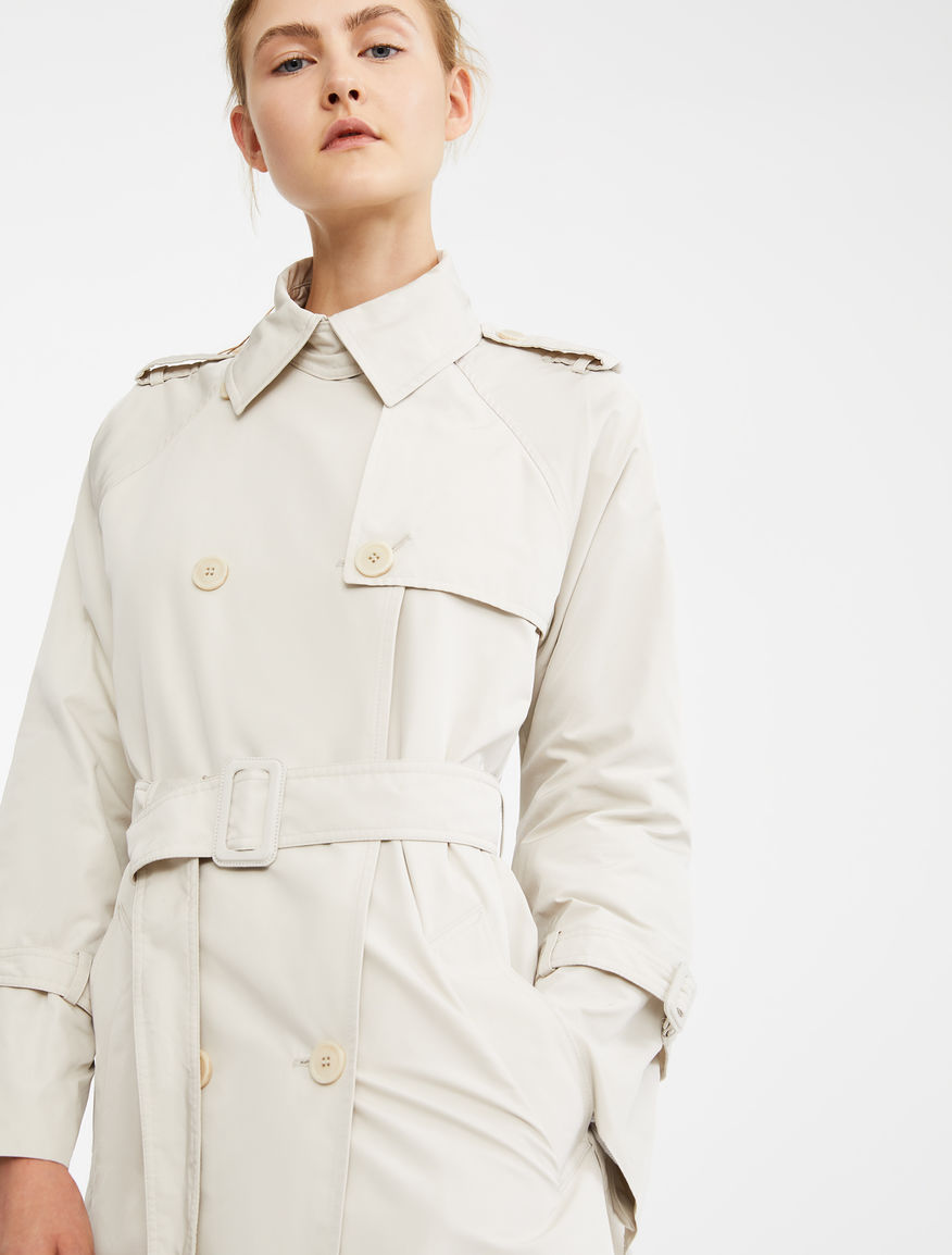 Water-repellent taffeta trench coat Weekend Maxmara Water-repellent taffeta trench coat Weekend Maxmara