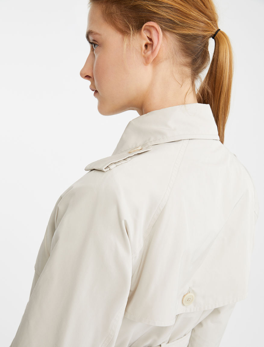 Water-repellent taffeta trench coat Weekend Maxmara Water-repellent taffeta trench coat Weekend Maxmara