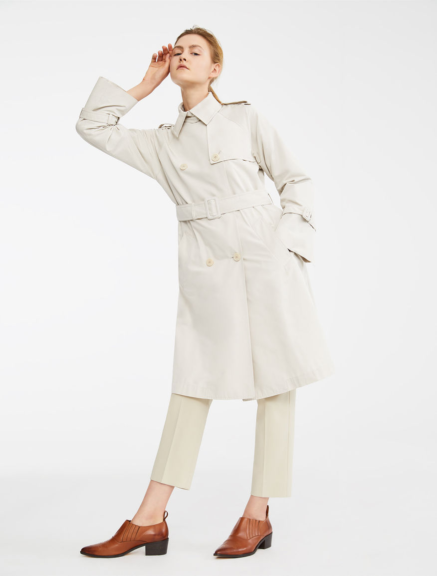 Water-repellent taffeta trench coat Weekend Maxmara Water-repellent taffeta trench coat Weekend Maxmara