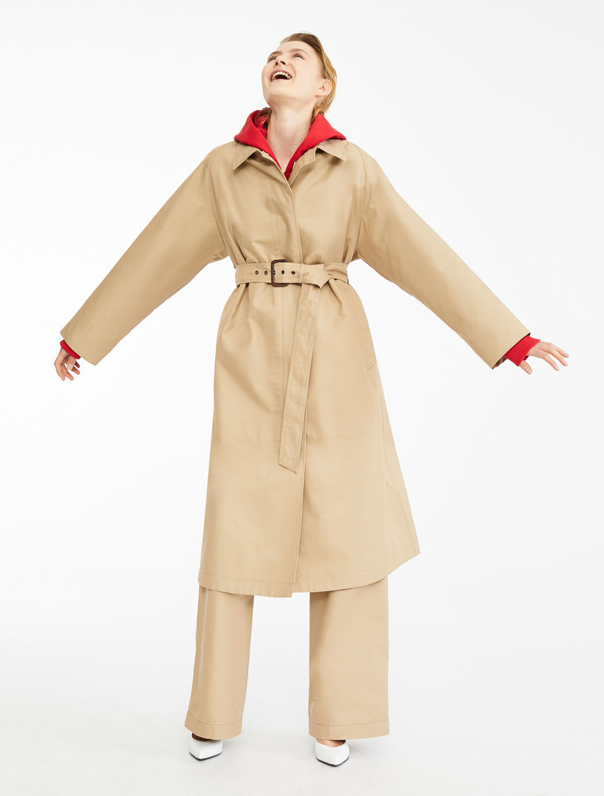 Water-repellent gabardine raincoat Weekend Maxmara Water-repellent gabardine raincoat Weekend Maxmara
