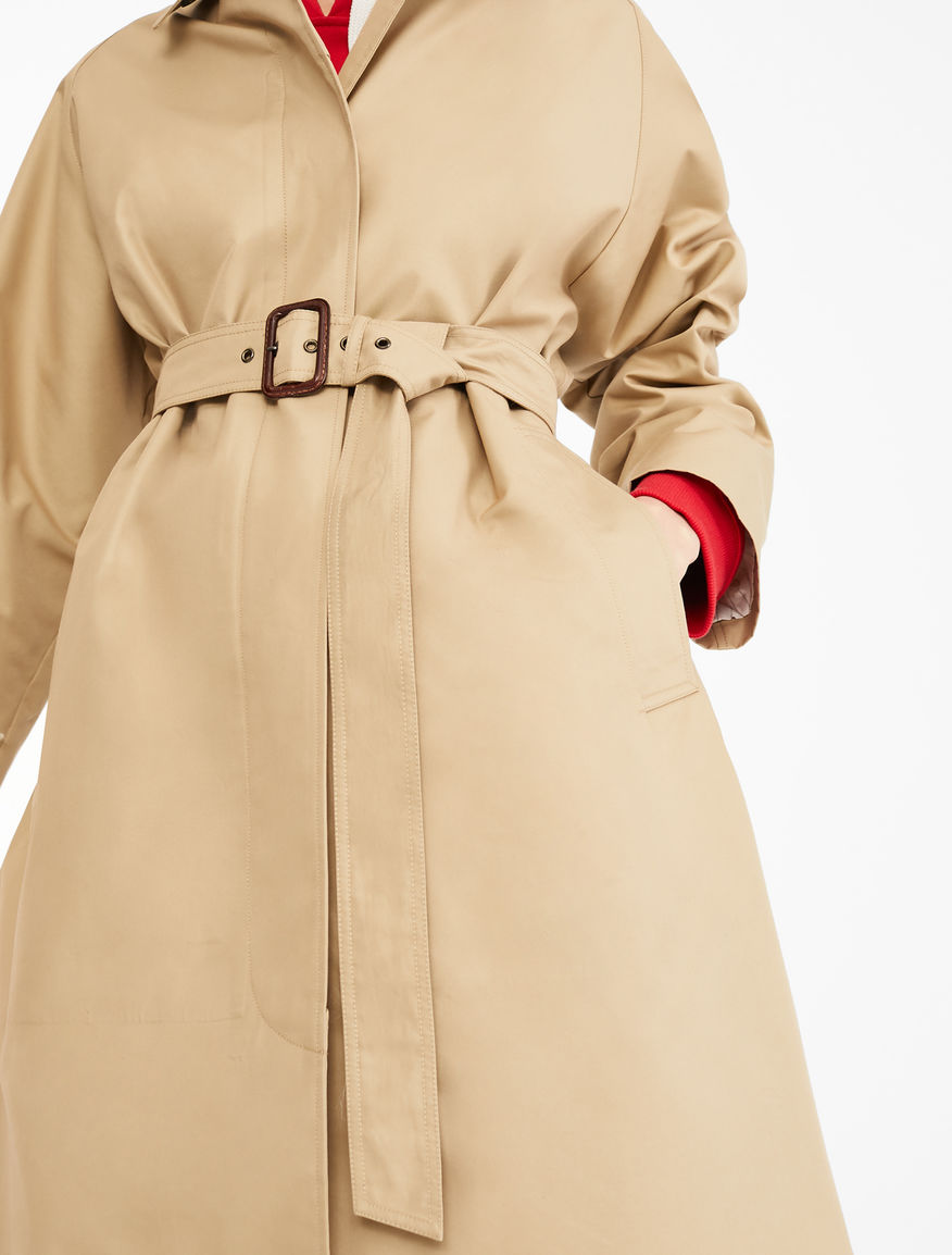 Water-repellent gabardine raincoat Weekend Maxmara Water-repellent gabardine raincoat Weekend Maxmara