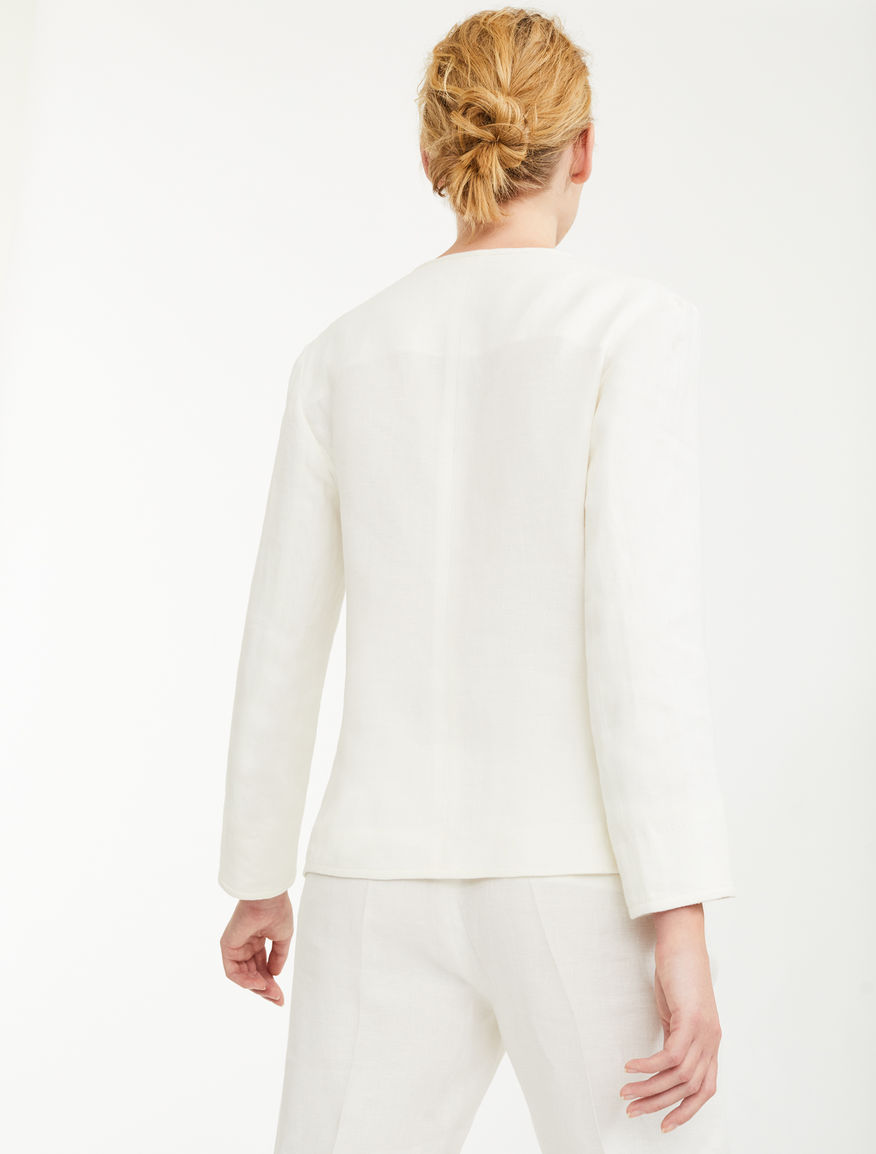 Linen canvas blazer Weekend Maxmara Linen canvas blazer Weekend Maxmara