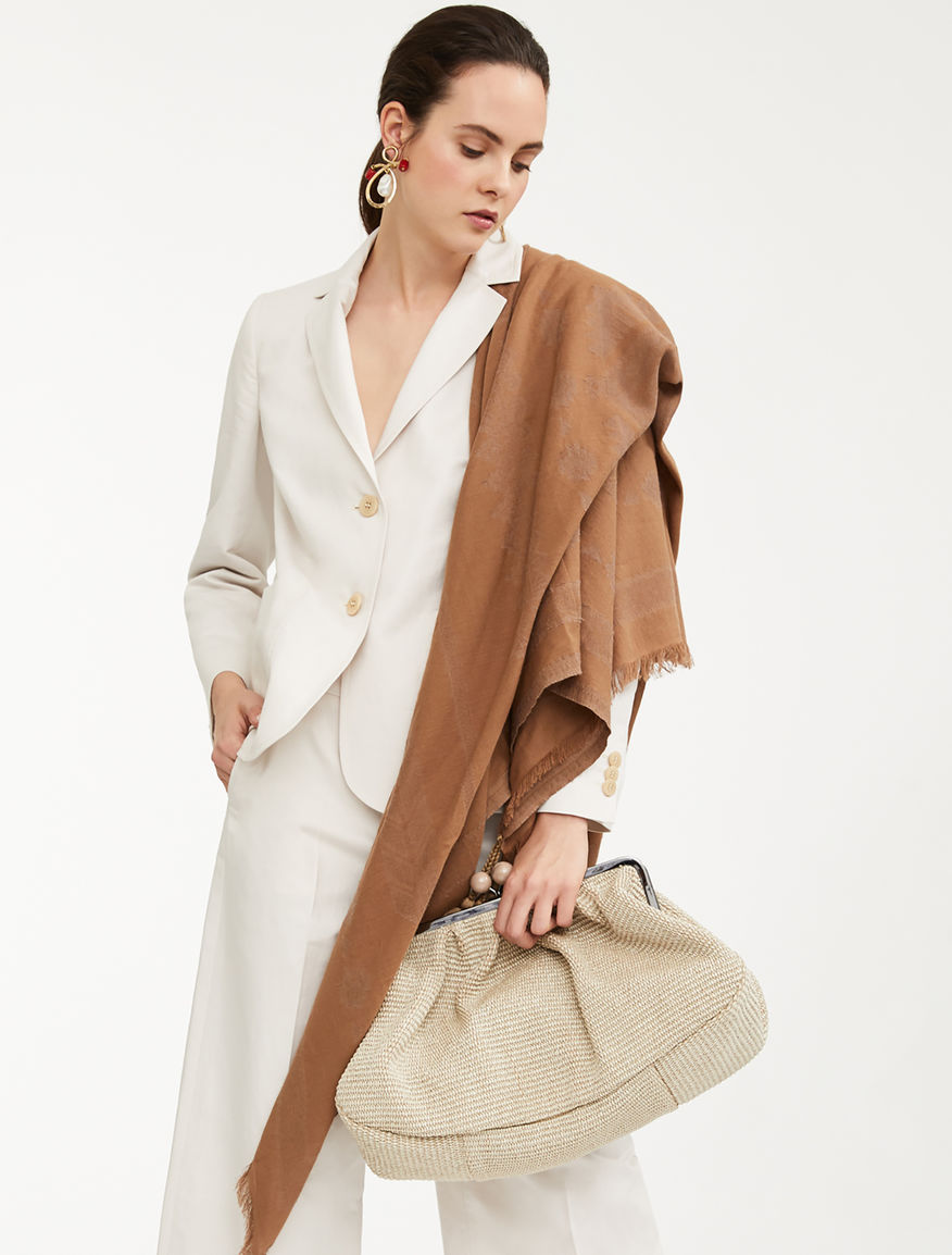 Blazer in cotone e lino Weekend Maxmara Blazer in cotone e lino Weekend Maxmara