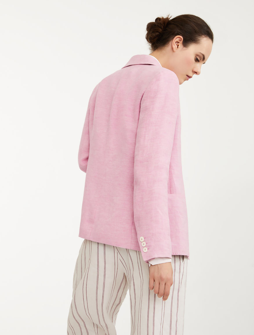 Linen canvas blazer Weekend Maxmara Linen canvas blazer Weekend Maxmara