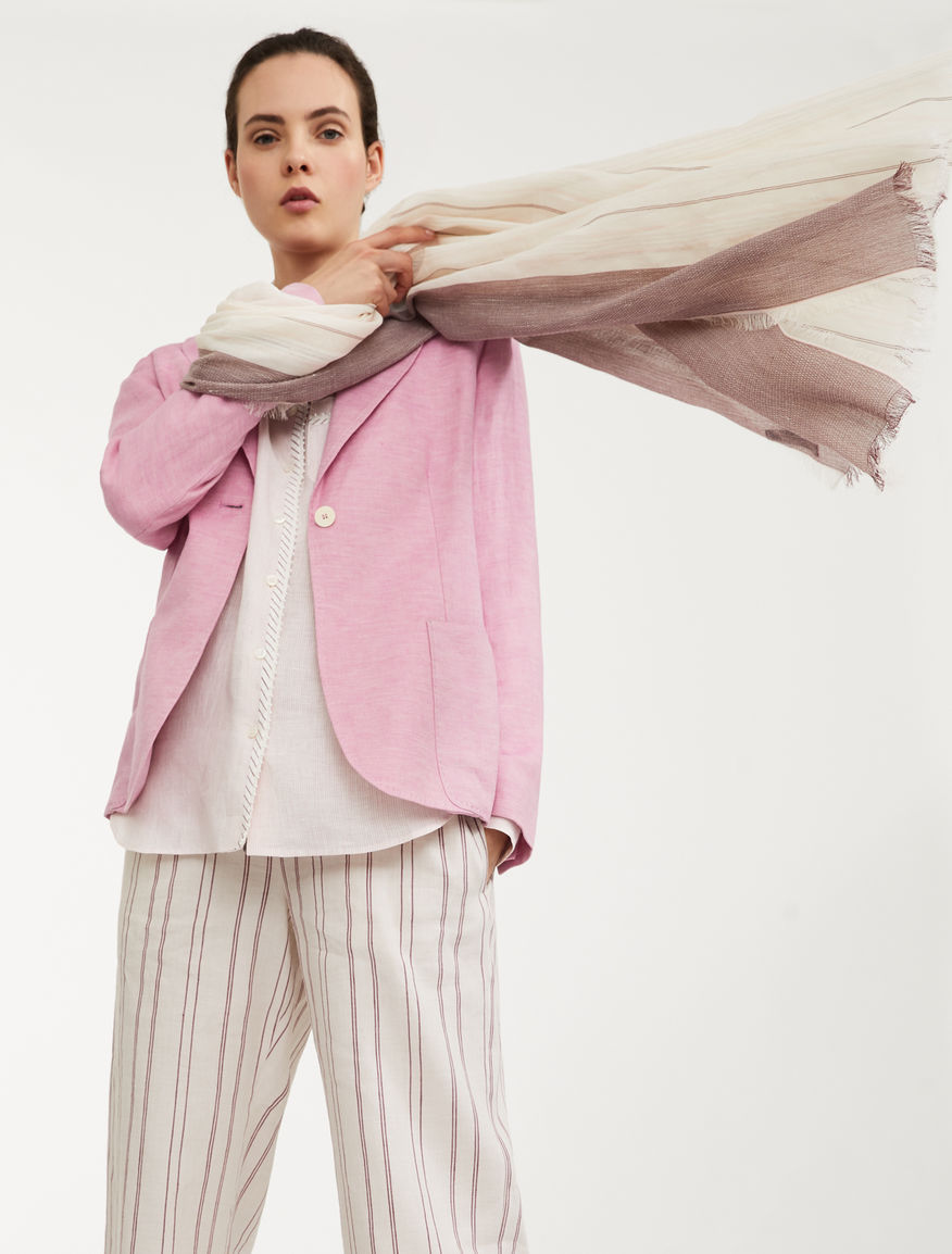 Linen canvas blazer Weekend Maxmara Linen canvas blazer Weekend Maxmara
