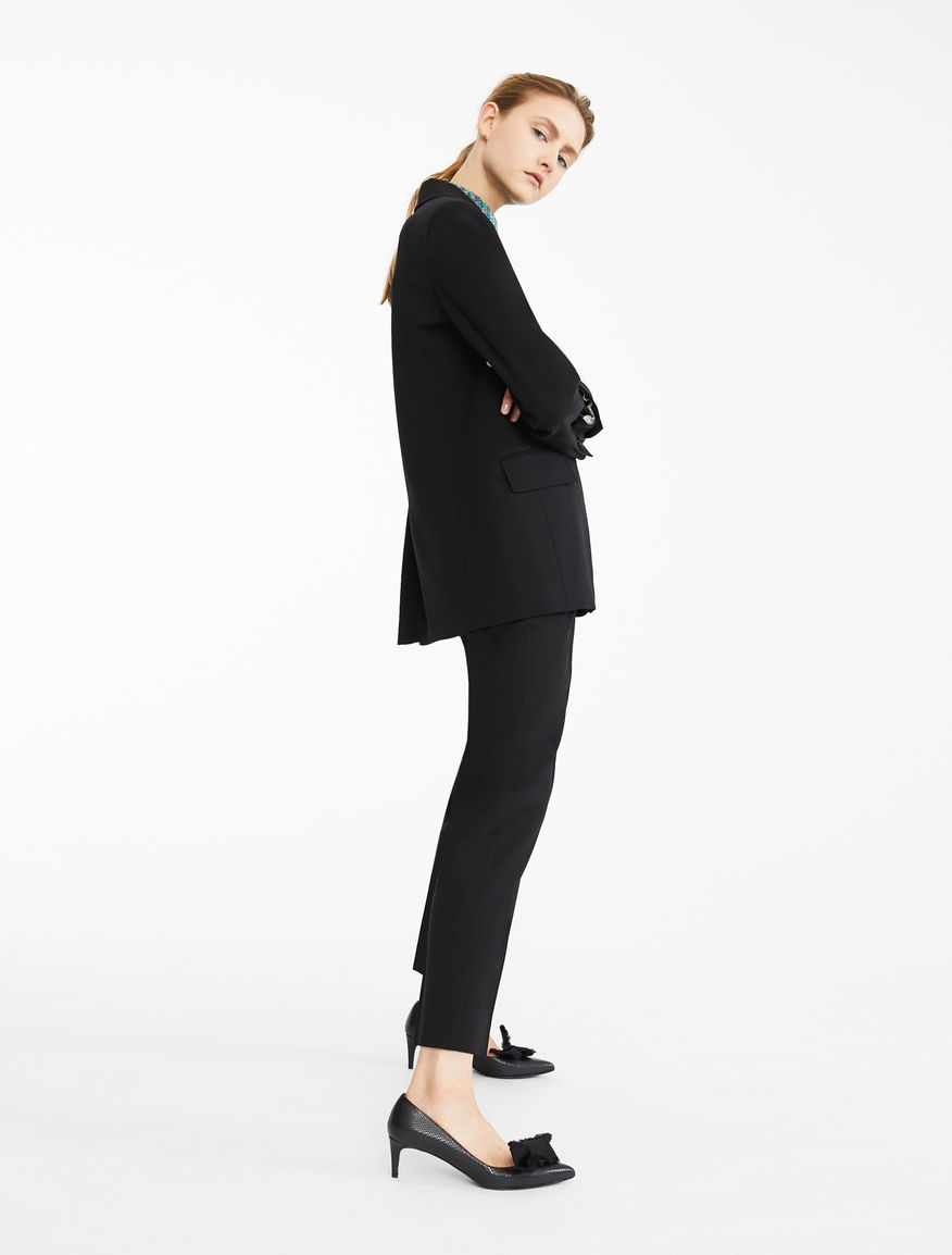 Wool and viscose twill blazer Weekend Maxmara Wool and viscose twill blazer Weekend Maxmara