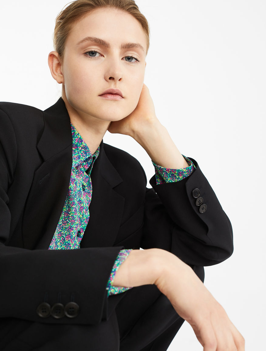 Wool and viscose twill blazer Weekend Maxmara Wool and viscose twill blazer Weekend Maxmara