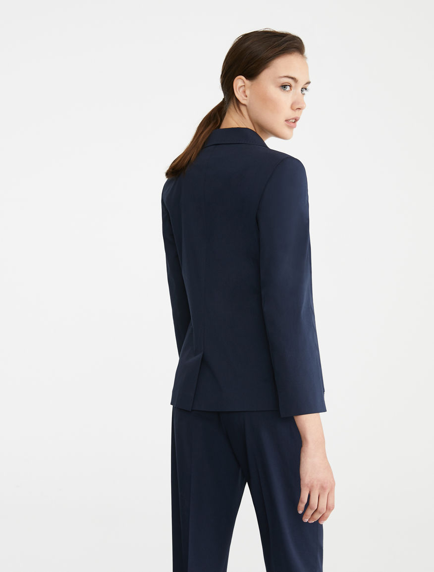Blazer in gabardina di cotone Weekend Maxmara Blazer in gabardina di cotone Weekend Maxmara