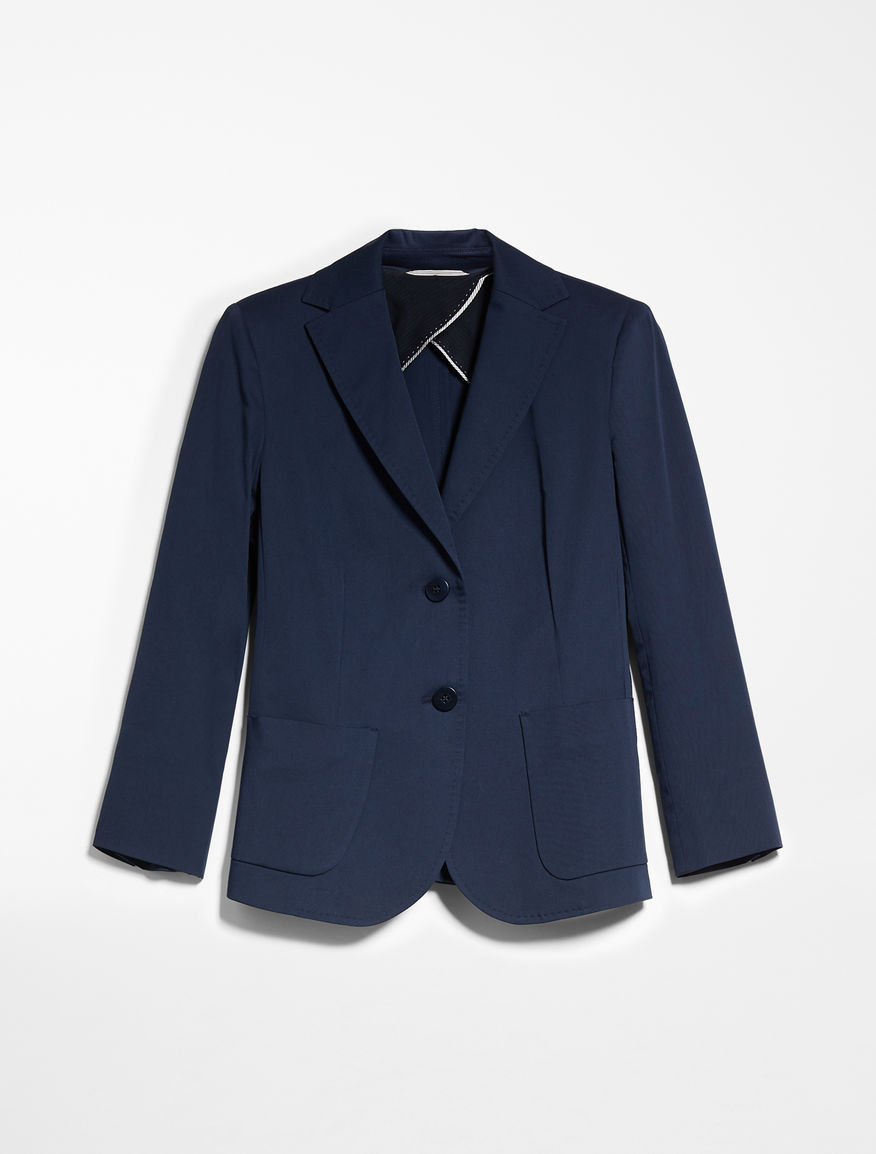 Blazer in gabardina di cotone Weekend Maxmara Blazer in gabardina di cotone Weekend Maxmara