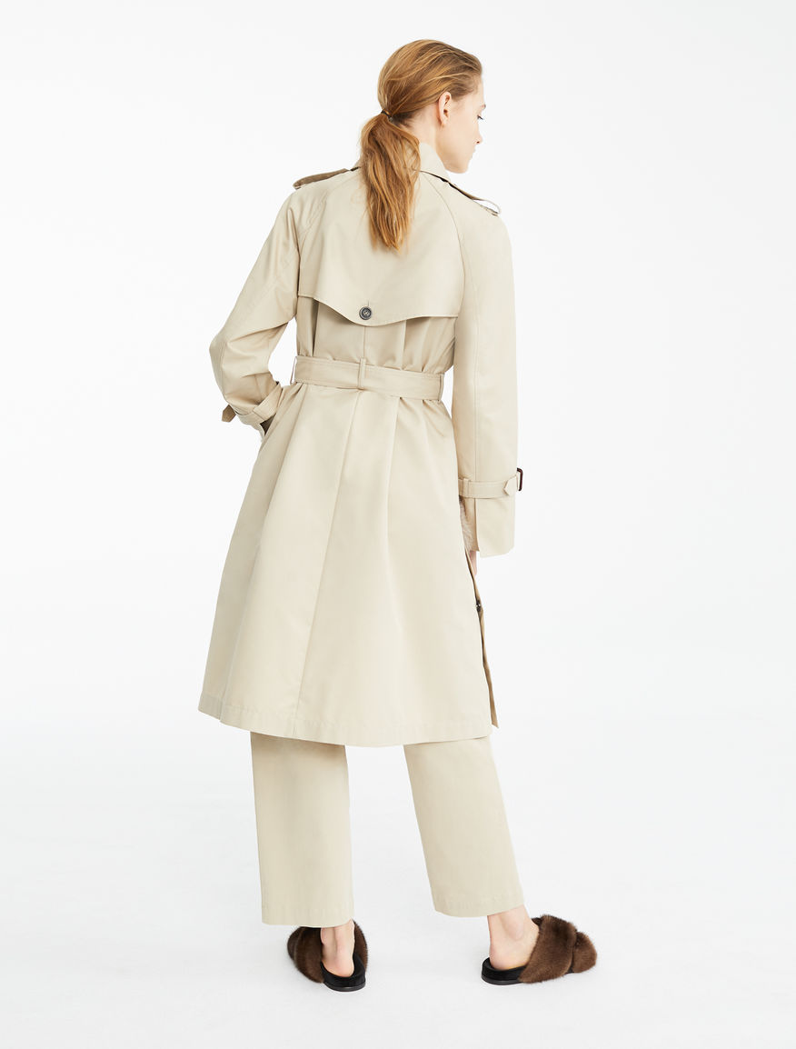 Water-repellent gabardine trench coat Weekend Maxmara Water-repellent gabardine trench coat Weekend Maxmara