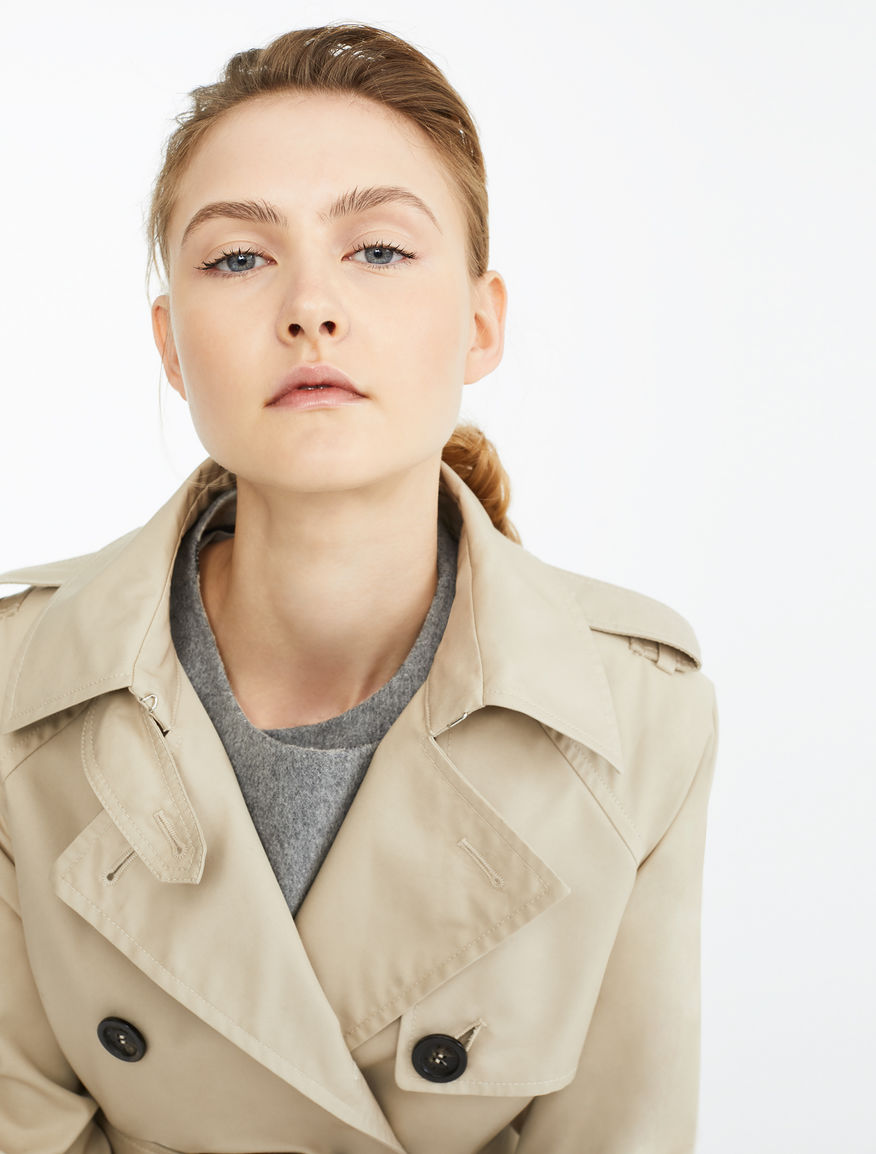 Water-repellent gabardine trench coat Weekend Maxmara Water-repellent gabardine trench coat Weekend Maxmara