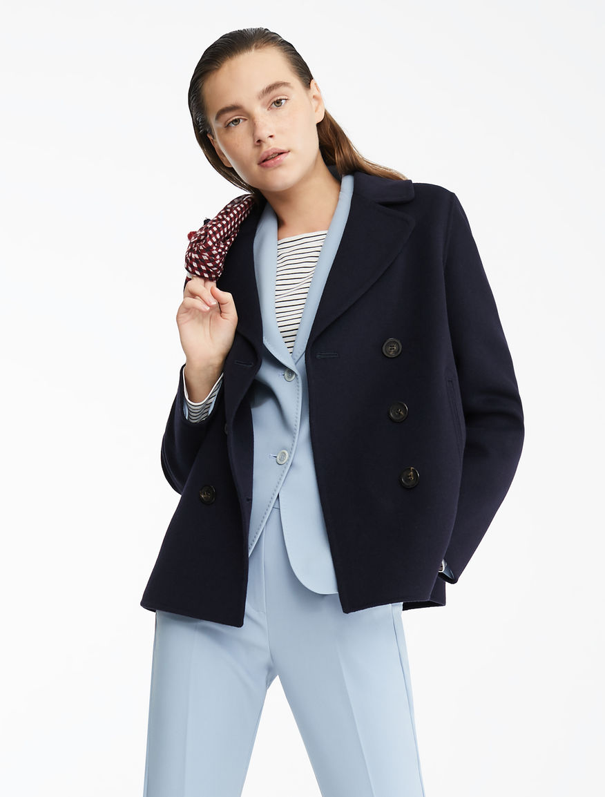 Wool-blend pea coat Weekend Maxmara Wool-blend pea coat Weekend Maxmara